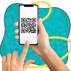 QR код құрал ретінде! - Школа программирования для детей, компьютерные курсы для школьников, начинающих и подростков - KIBERone г. Алматы