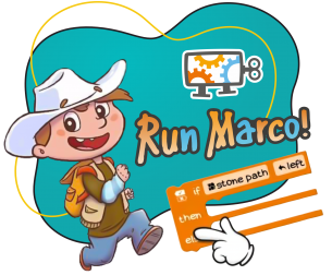 Run Marco - Школа программирования для детей, компьютерные курсы для школьников, начинающих и подростков - KIBERone г. Алматы